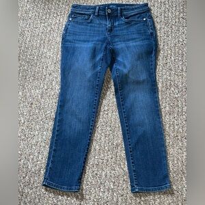 J. Jill authentic fit slim ankle blue jeans size 2P